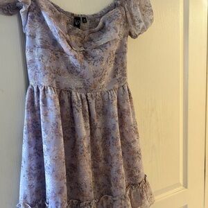 Windsor Lilac Floral Casual Dress